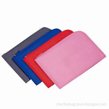 Document wallets, various colors are available